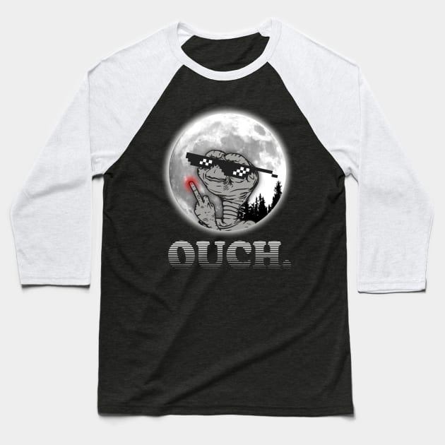 OUCH. Baseball T-Shirt by YourLuckyTee